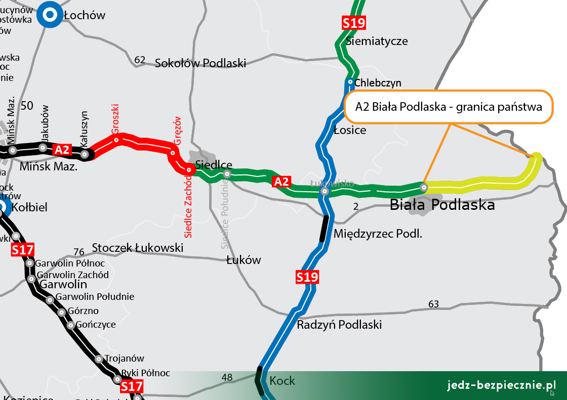Polskie drogi - Przetarg na A2 Biała Podlaska - granica państwa